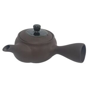 Unbranded Kyusu Teapot Unisex OS Brown Side Handle Glazed Accents
